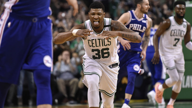 Boston Celtics guard Marcus Smart