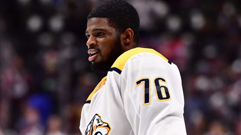 Predators defenseman P.K. Subban