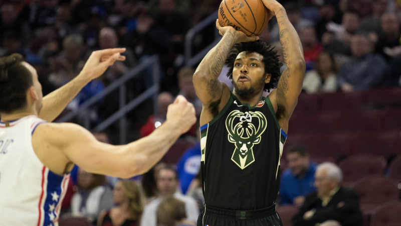 Milwaukee Bucks guard Sterling Brown