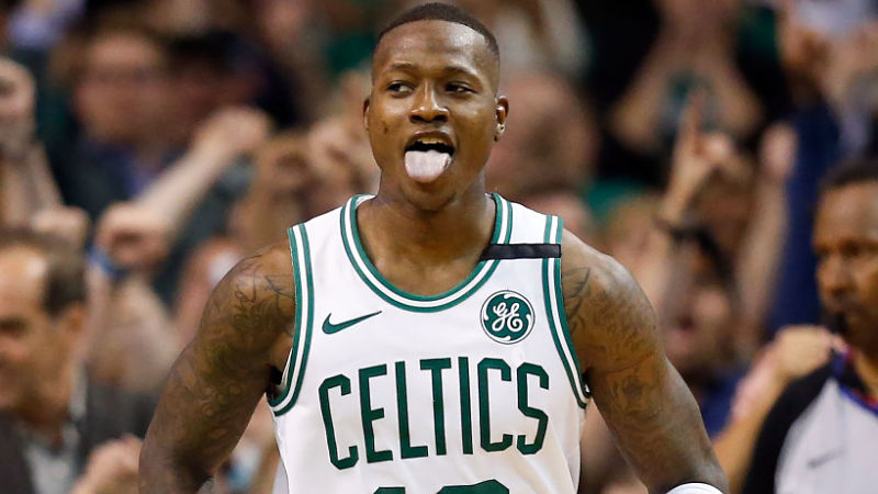 Boston Celtics guard Terry Rozier