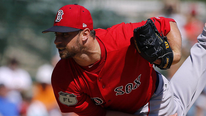 Boston Red Sox pitcher Tyler Thornburg