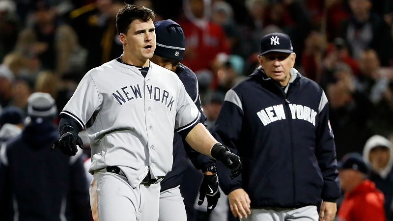 New York Yankees first baseman Tyler Austin