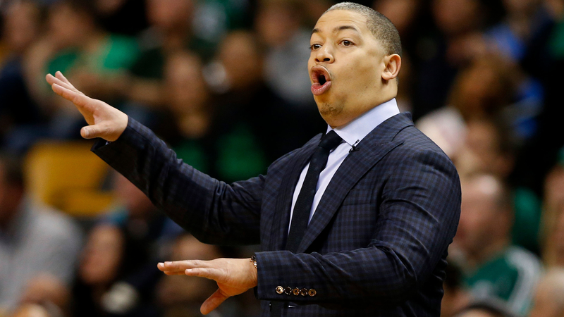 Cavs coach Tyronn Lue