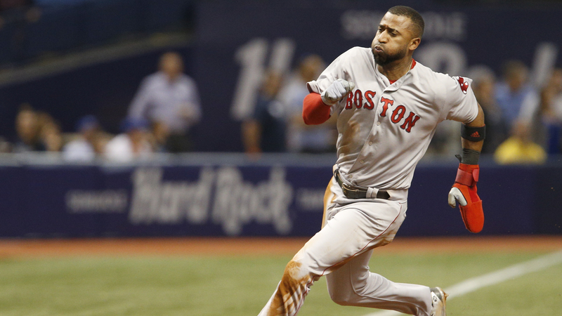 Boston Red Sox Second Baseman Eduardo Nunez