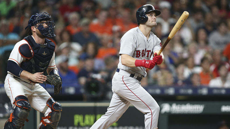 Boston Red Sox outfielder Andrew Benintendi