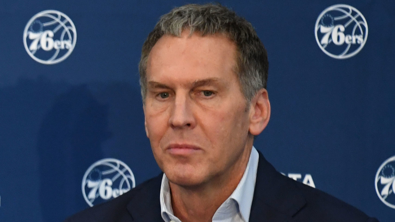 Sixers president of basketball operations Bryan Colangelo