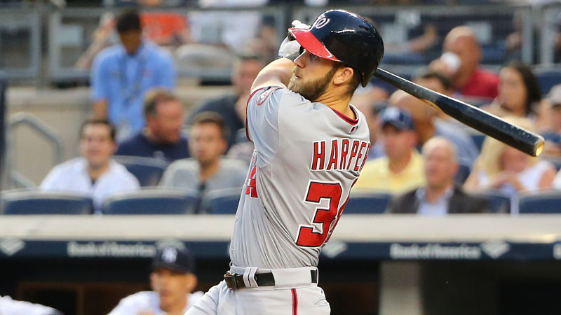 Washington Nationals outfielder Bryce Harper