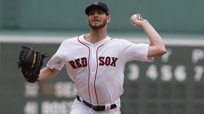 Boston Red Sox pitcher Chris Sale