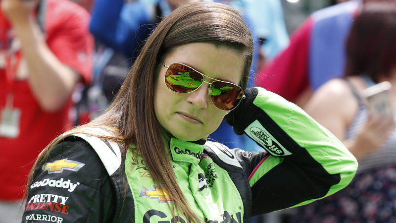 Retired racecar driver Danica Patrick