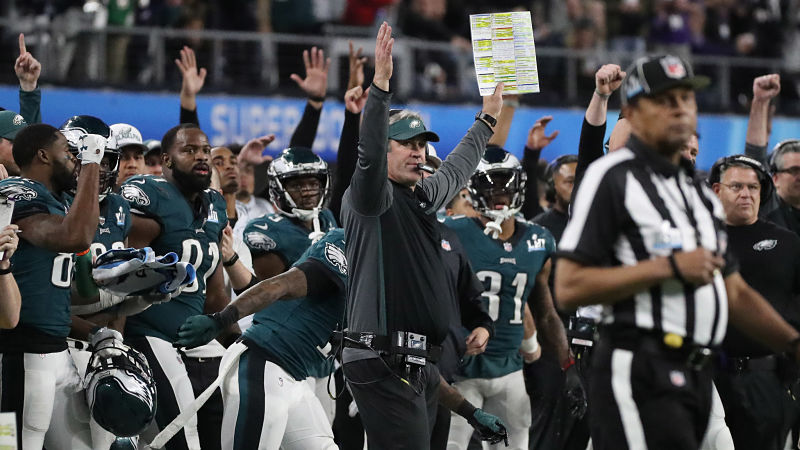 Philadelphia Eagles head coach Doug Pederson