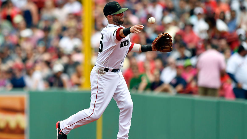 Boston Red Sox second baseman Dustin Pedroia