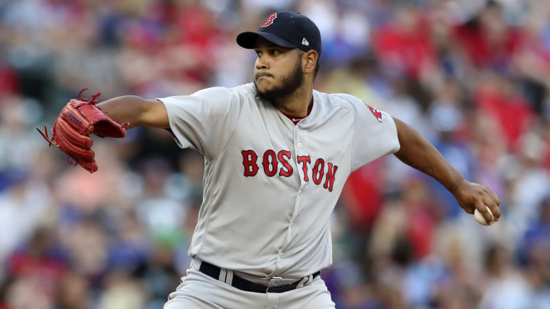 Boston Red Sox pitcher Eduardo Rodriguez