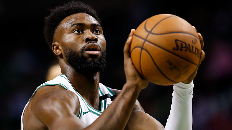 Boston Celtics guard Jaylen Brown