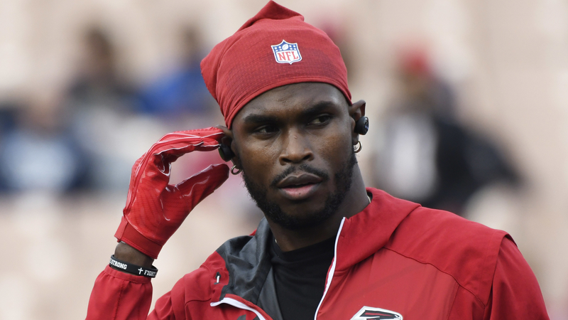Falcons wide receiver Julio Jones