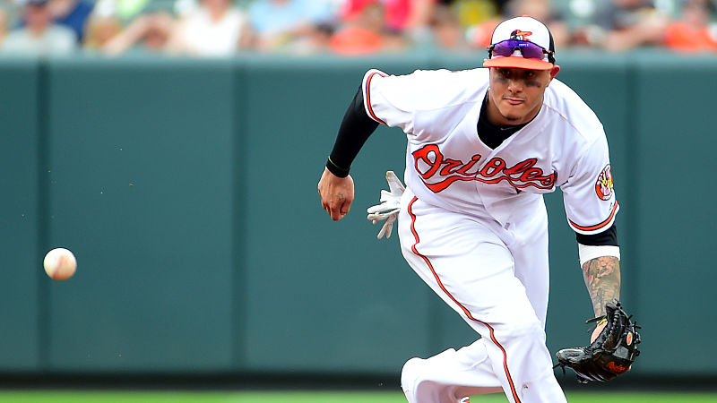 Baltimore Orioles shortstop Manny Machado