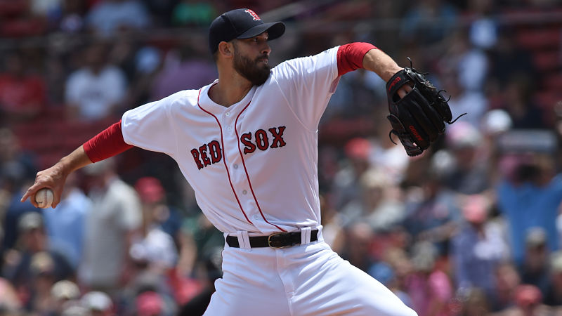 Boston Red Sox pitcher Rick Porcello