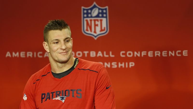 Former New England Patriots tight end Rob Gronkowski