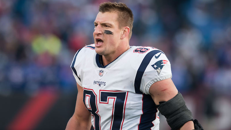 Tampa Bay Buccaneers tight end Rob Gronkowski