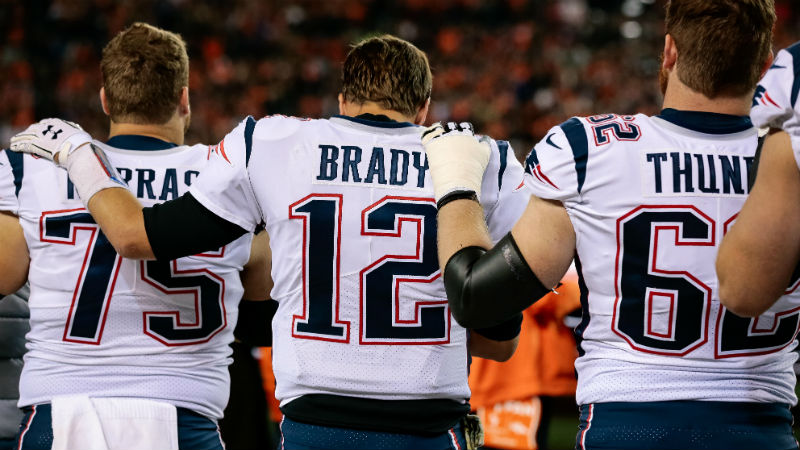 New England Patriots quarterback Tom Brady