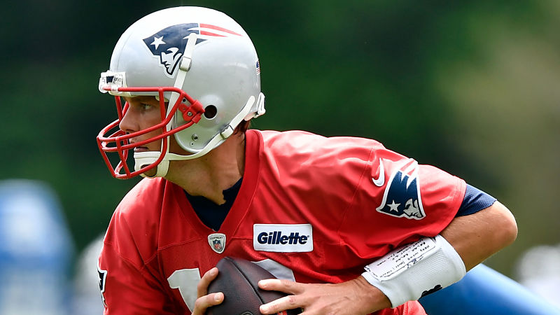 New England Patriots quarterback Tom Brady
