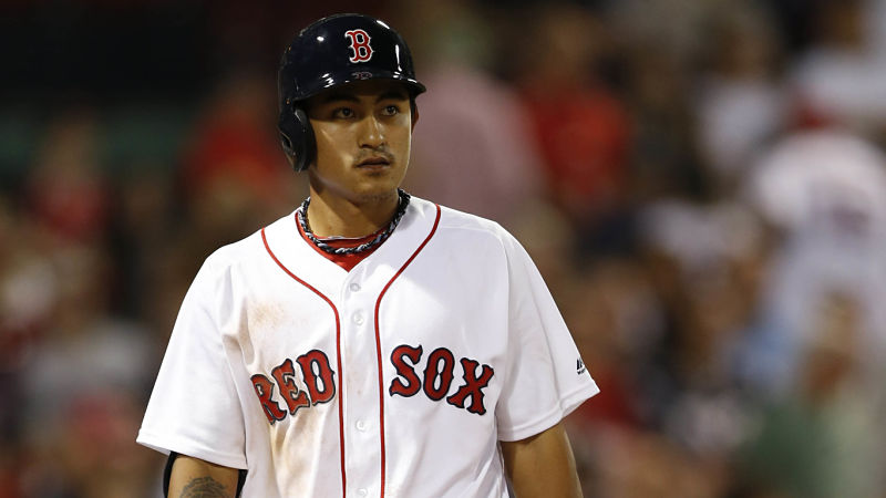 Boston Red Sox infielder Tzu-Wei Lin