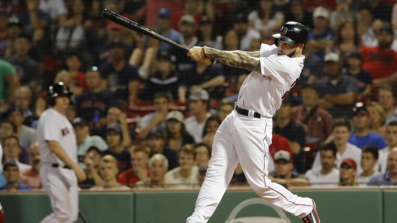 Boston Red Sox catcher Blake Swihart