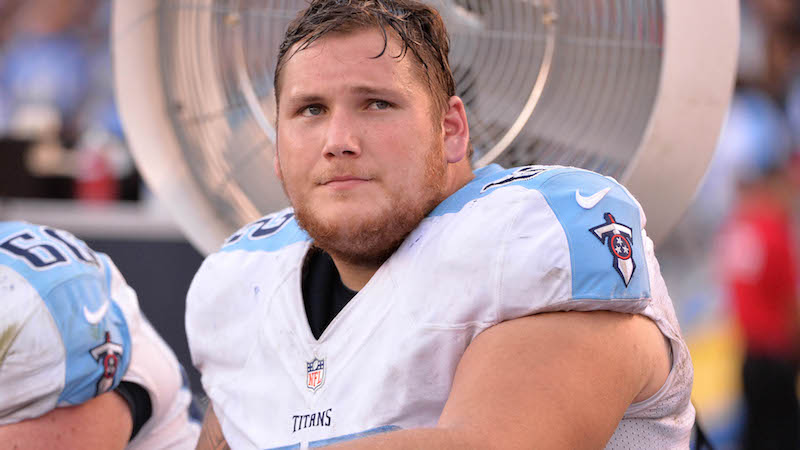 Patriots offensive lineman Brian Schwenke