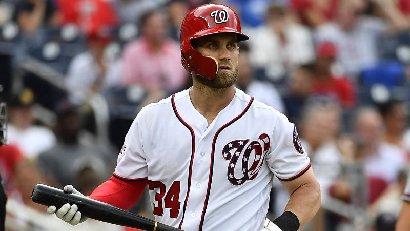 Washington Nationals outfielder Bryce Harper