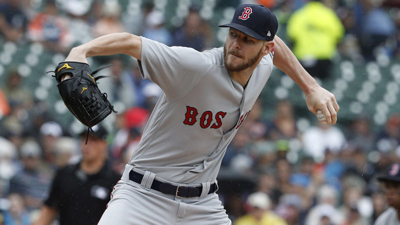 Boston Red Sox pitcher Chris Sale