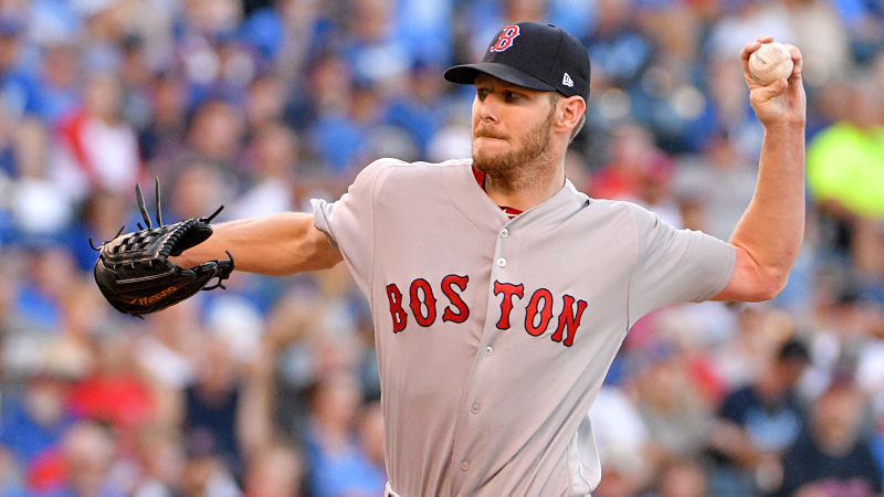 Boston Red Sox pitcher Chris Sale