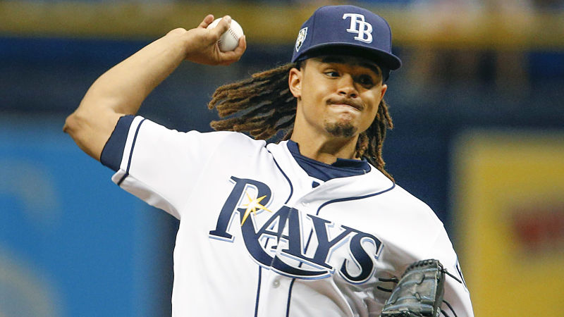 Tampa Bay Rays pitcher Chris Archer