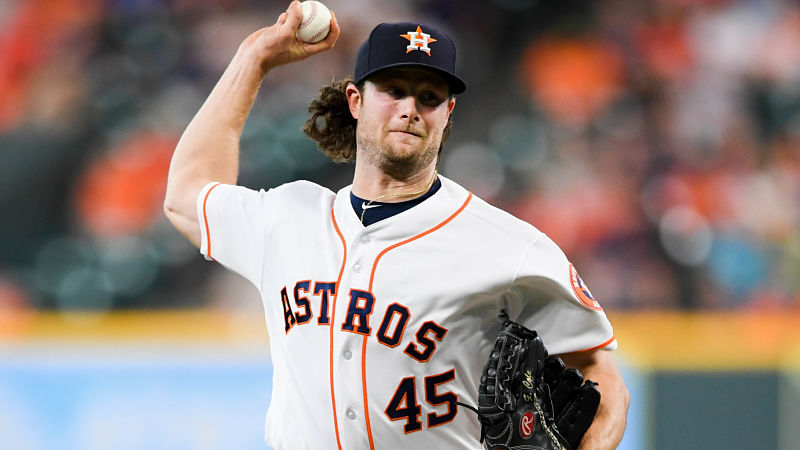 Astros pitcher Gerrit Cole
