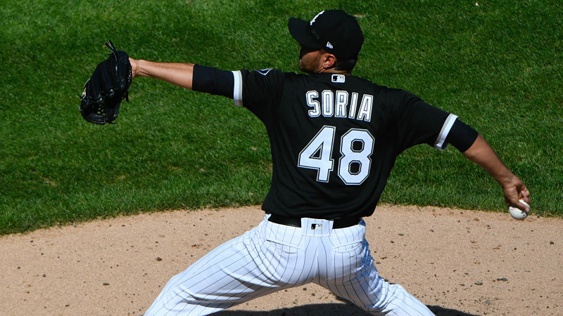 Chicago White Sox pitcher Joakim Soria