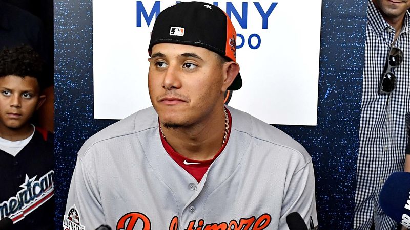 Baltimore Orioles shortstop Manny Machado
