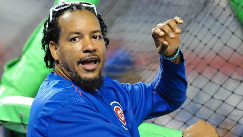 Former Boston Red Sox Left Fielder Manny Ramirez