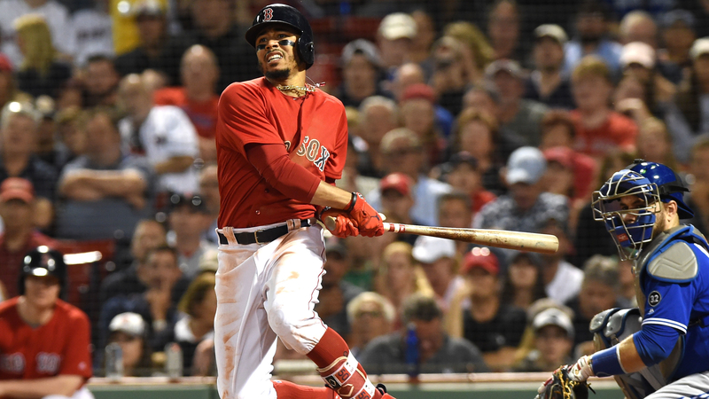 Boston Red Sox Right Fielder Mookie Betts