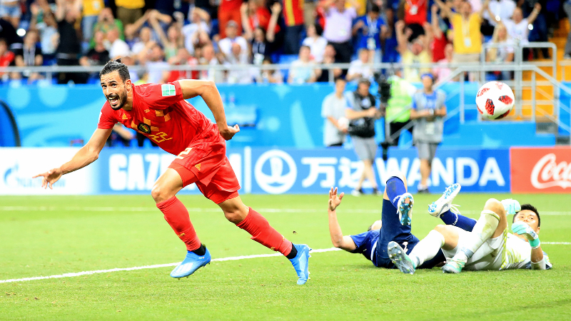 Belgium midfielder Nacer Chadli