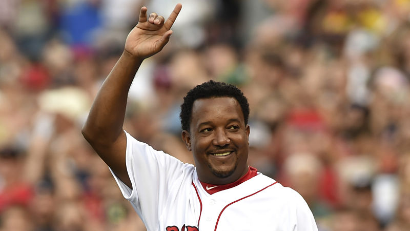Former Red Sox pitcher Pedro Martinez