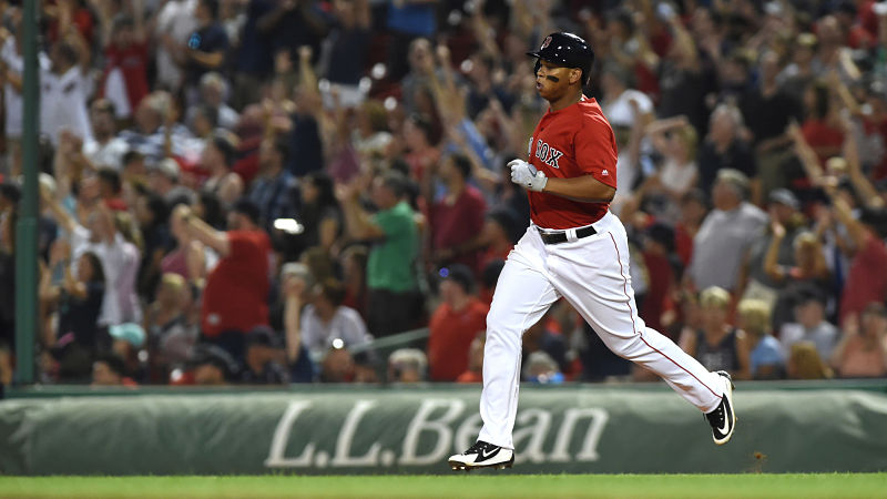 Boston Red Sox third baseman Rafael Devers