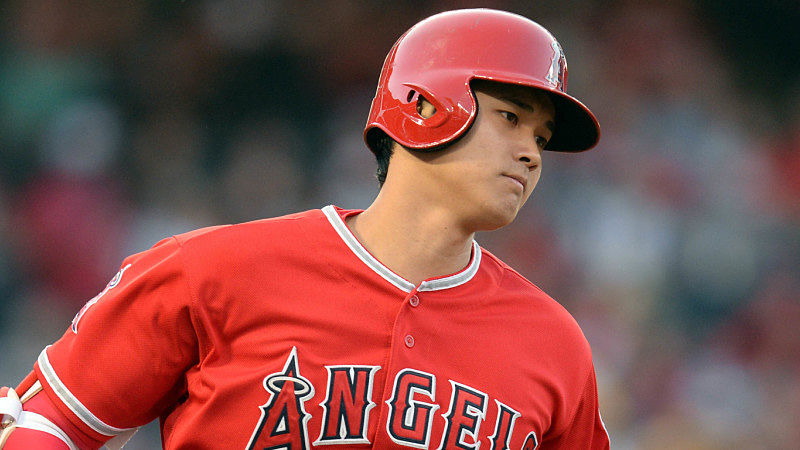 Los Angels Angels player Shohei Ohtani