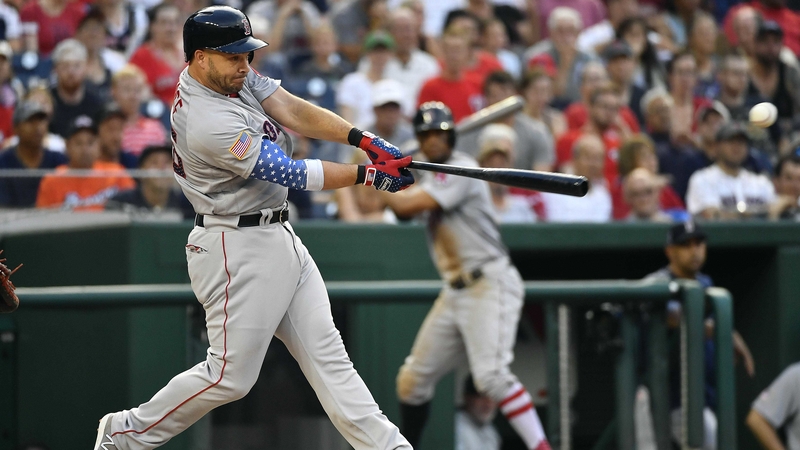 Boston Red Sox Left Fielder Steve Pearce