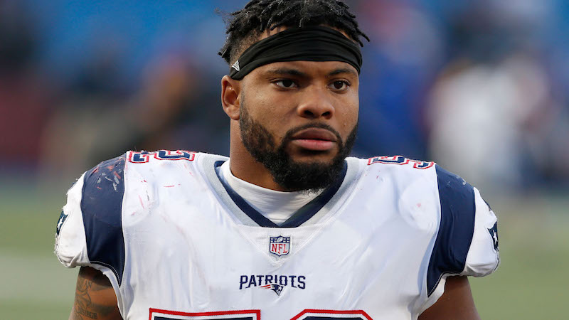 Patriots linebacker Elandon Roberts