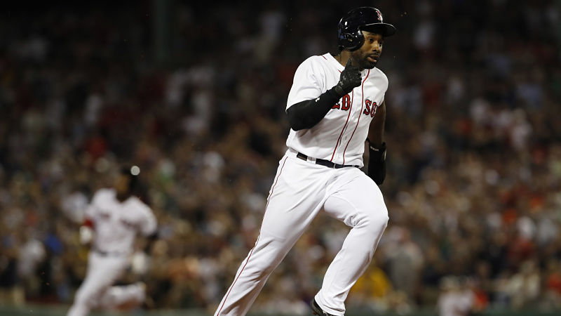 Boston Red Sox center fielder Jackie Bradley Jr.