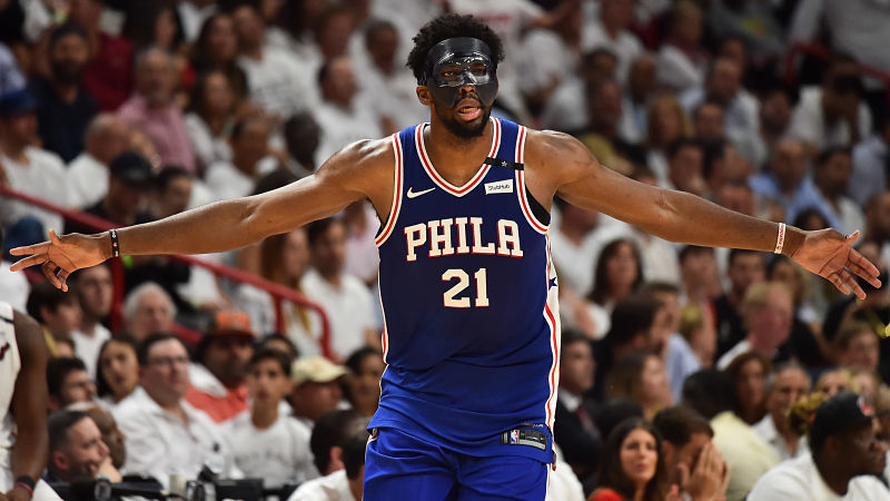 Philadelphia 76ers center Joel Embiid