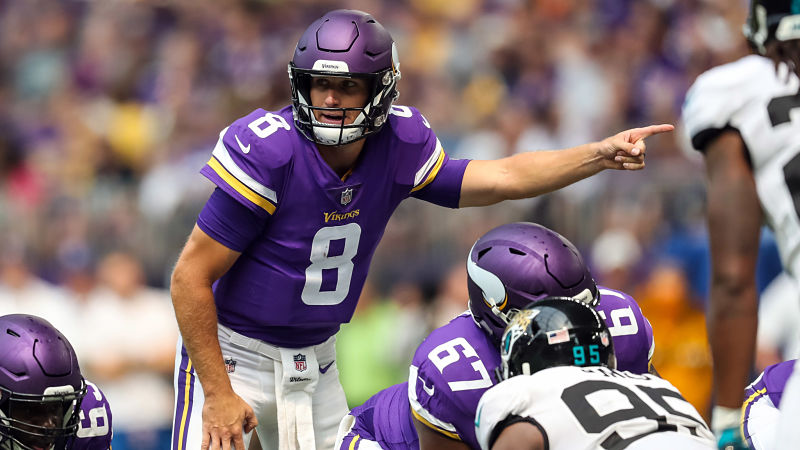Minnesota Vikings quarterback Kirk Cousins