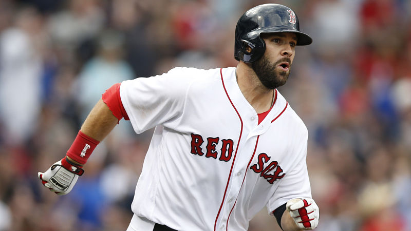 Boston Red Sox first baseman Mitch Moreland