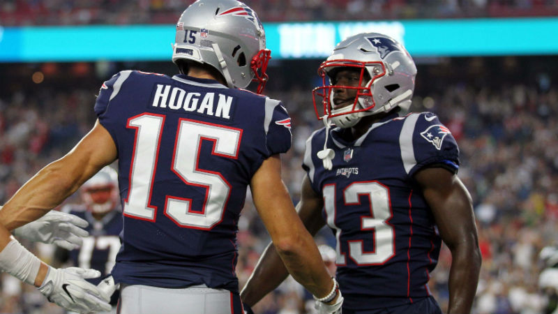 New England Patriots wide receiver Chris Hogan