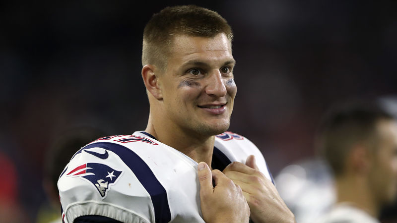 Former New England Patriots tight end Rob Gronkowski