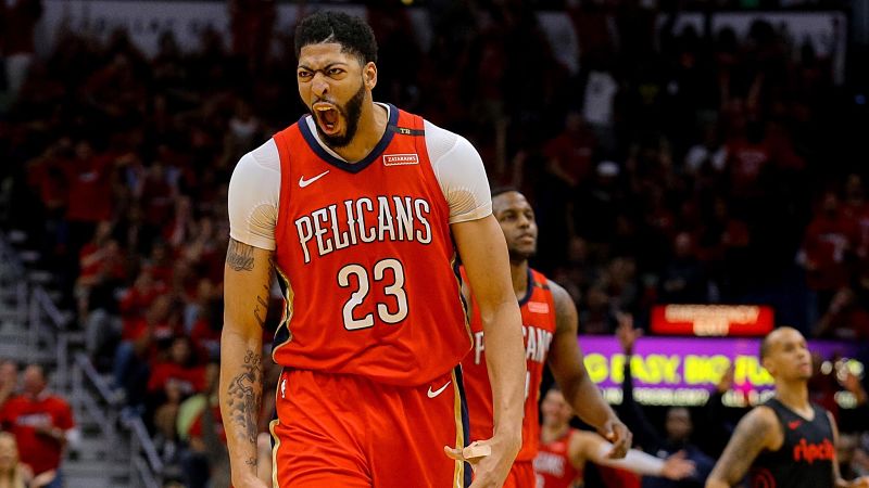 New Orleans Pelicans forward Anthony Davis