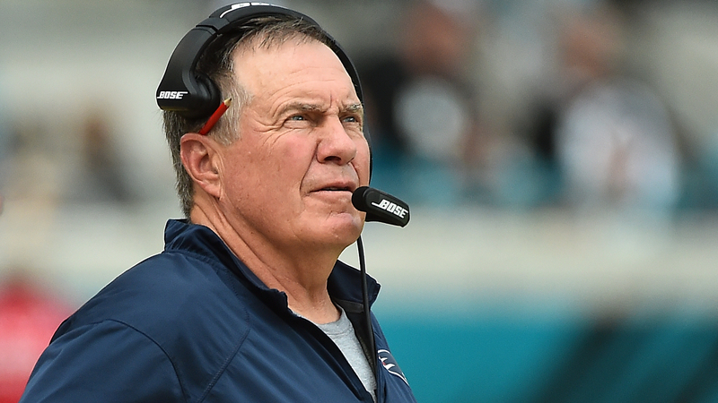Patriots head coach Bill Belichick